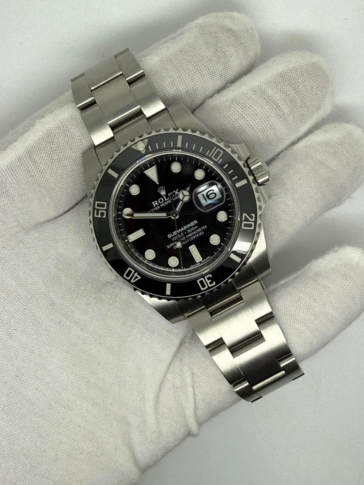 Rolex Submariner Date 40mm Stainless Steel Black Dial & Bezel 116610LN 2020