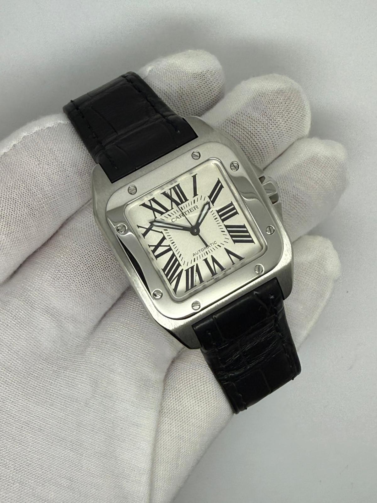 Cartier Santos 100 33x44mm Stainless Steel Automatic 2878 2018
