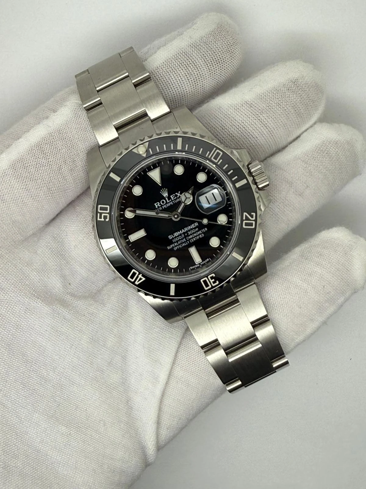 Rolex Submariner Date 40mm Stainless Steel Black Dial & Bezel 116610LN 2019