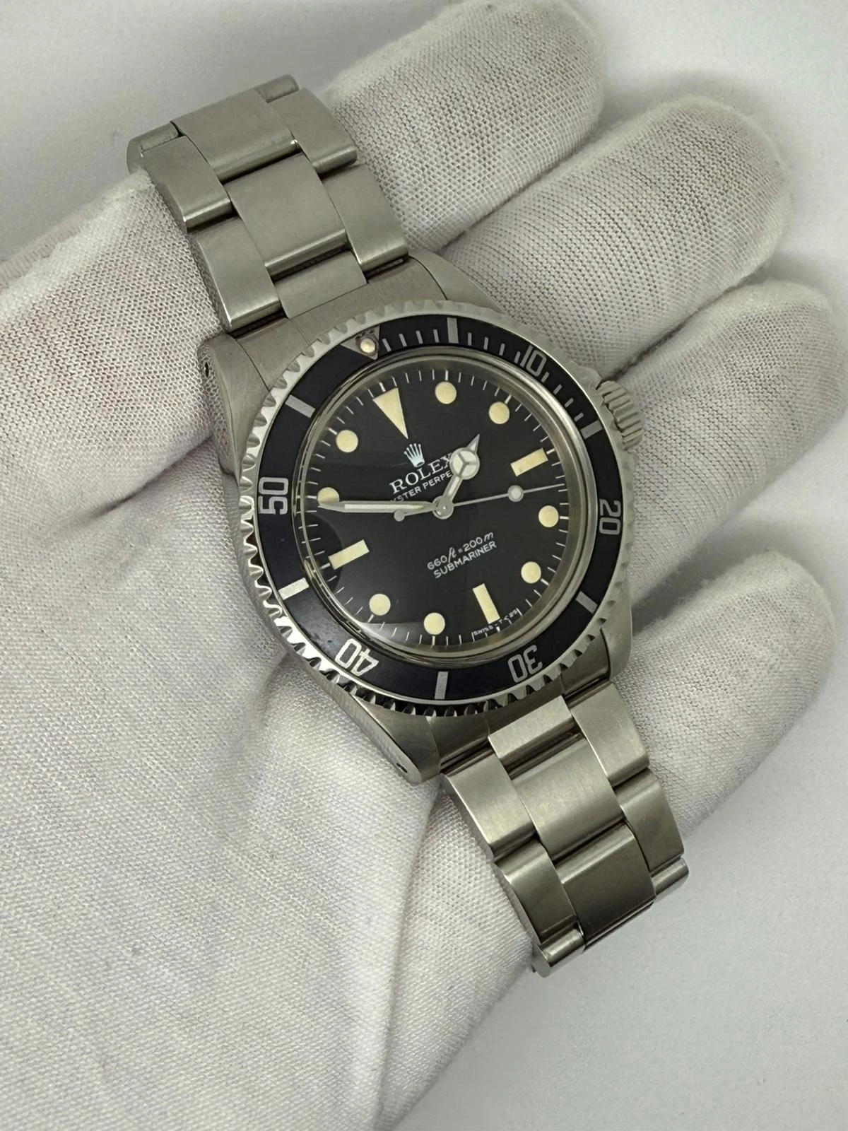 Rolex Submariner No Date 40mm Stainless Steel 5513 1978