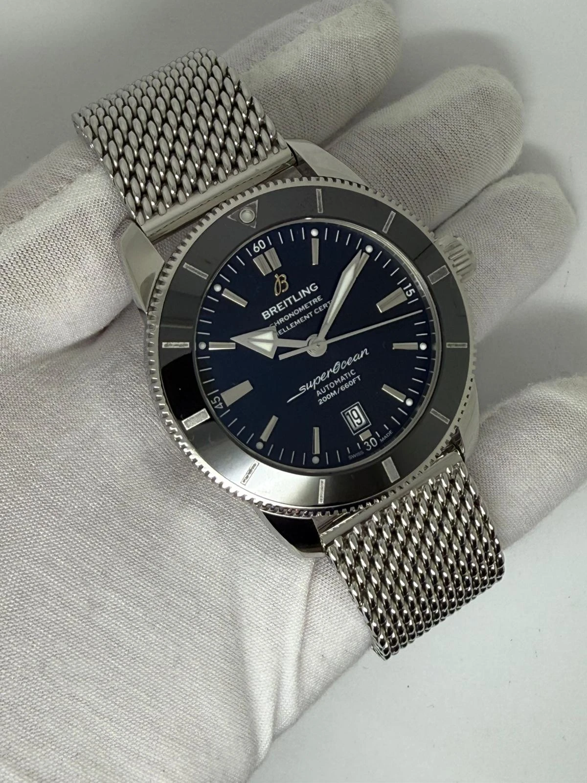 Breitling Superocean Heritage II B20 46mm Stainless Steel AB202021B1A1 2018