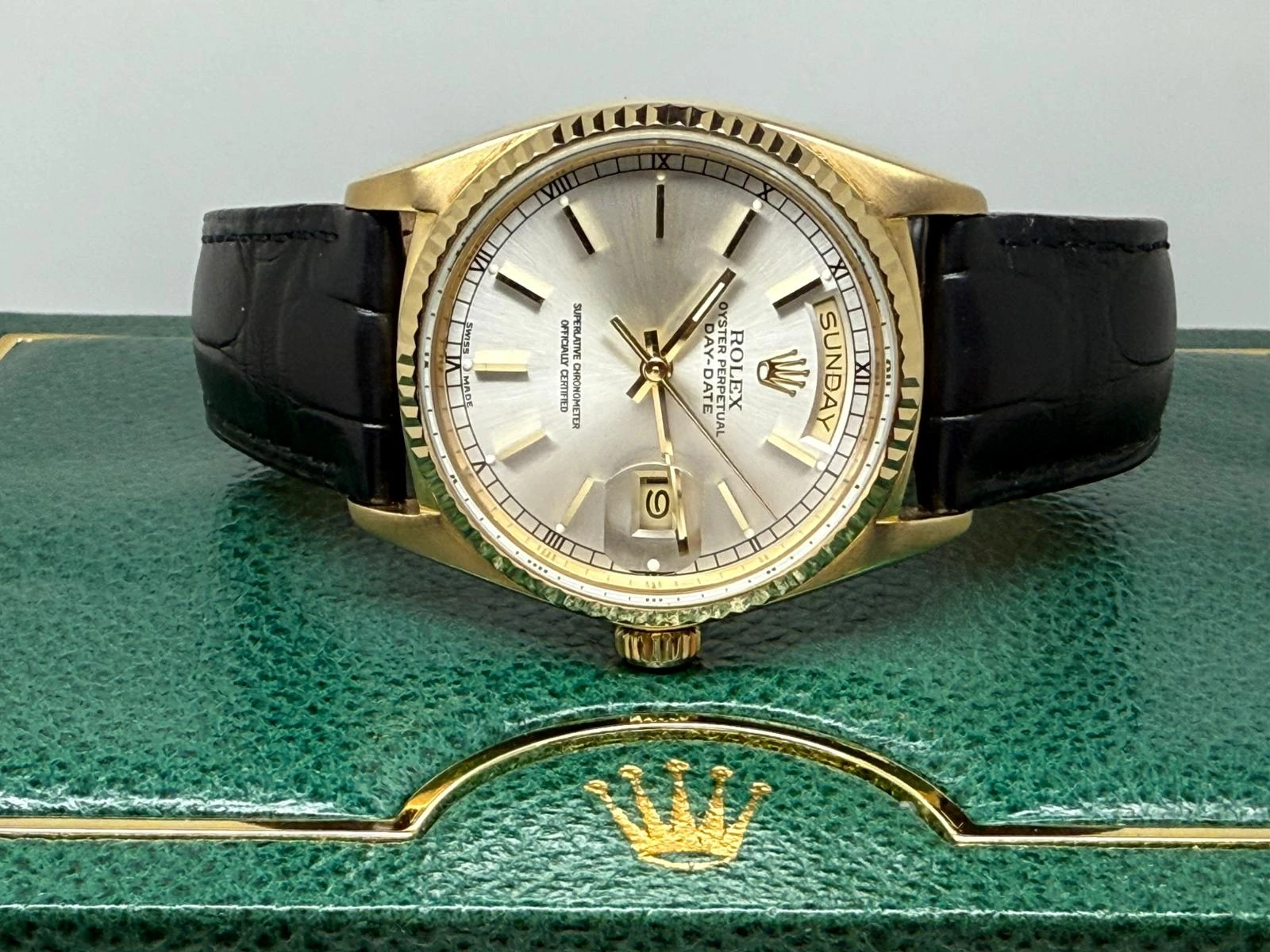 Rolex Oyster Perpetual Day-Date 36mm Solid 18ct Yellow Gold Reference 18038 1979