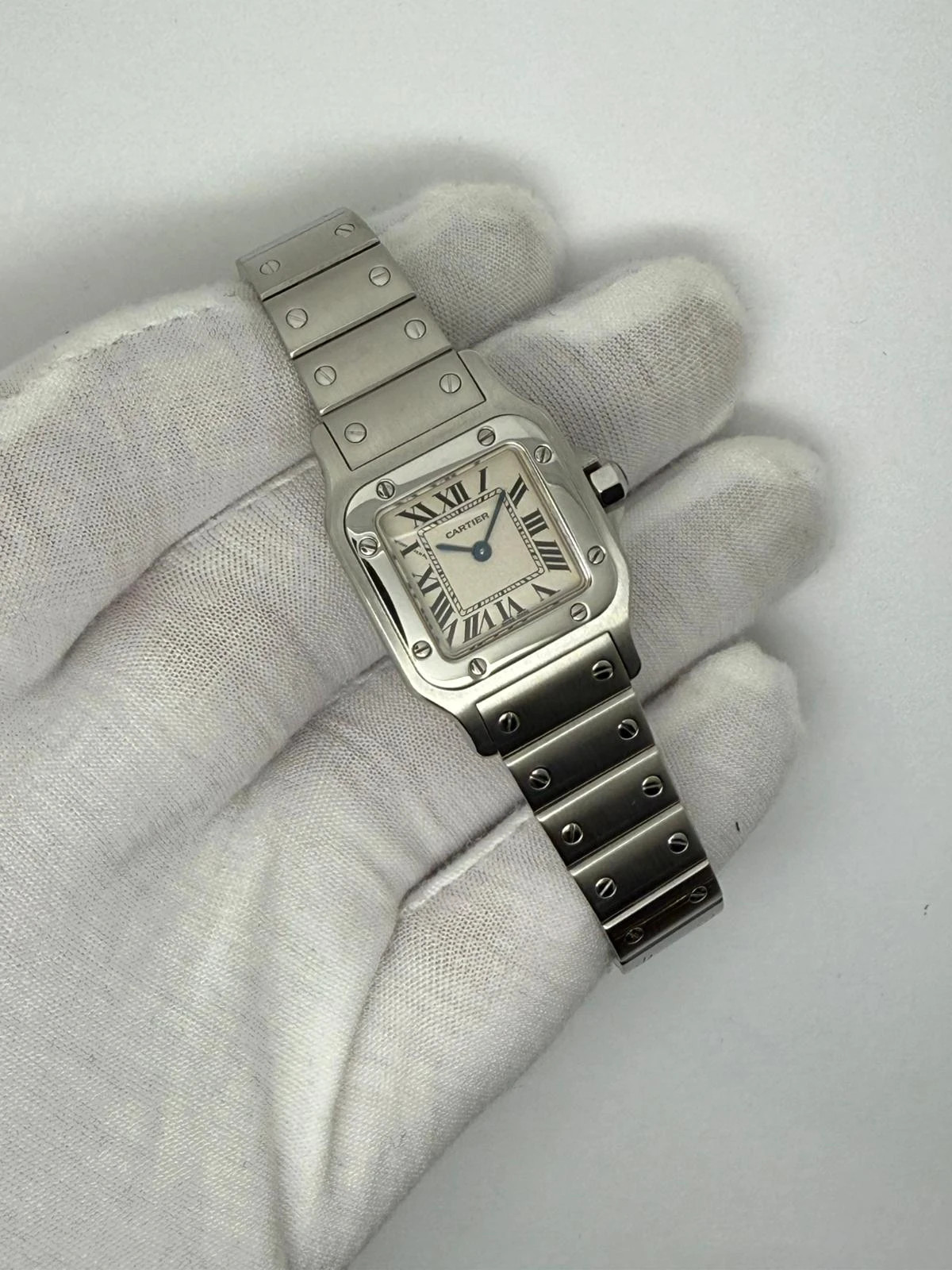 Cartier Santos Galbée Ladies 24×35mm Stainless Steel 1565 2019