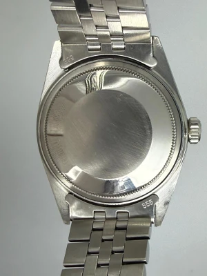 Rolex Oyster Perpetual Datejust 36mm Stainless Steel & 18ct White Gold Fluted Bezel Silver Dial Jubilee Bracelet 1601 1970