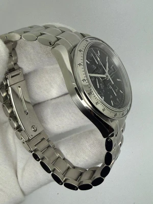 Omega Speedmaster Automatic Date Speedy Reduced 39mm Stainless Steel Black Chronograph Dial Tachymetre Bezel 3513.30 2012