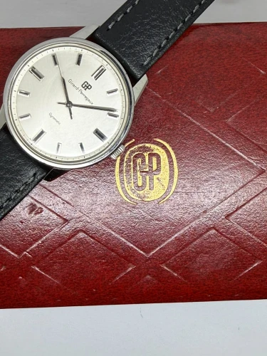 Girard-Perregaux Gyromatic 36mm Stainless Steel Silver Dial Automatic Late 1960s / Early 1970s
