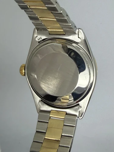 Rolex Oyster Perpetual Date 34mm Gold Mosaic Dial 1501 1970