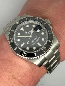 Rolex Submariner Date 40mm Stainless Steel Black Dial & Bezel 116610LN 2020