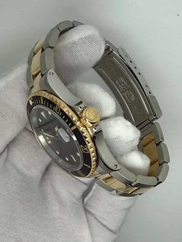 Rolex Submariner Date 40mm Stainless Steel & 18ct Yellow Gold 16803 1987 Full Collectors Set