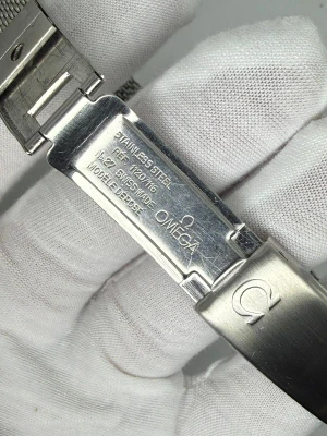 Omega Chronostop Genève 35mm Stainless Steel Grey Racing Dial Mesh Bracelet 146.009/146.010 1969