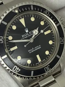 Rolex Submariner No Date 40mm Stainless Steel 5513 1978