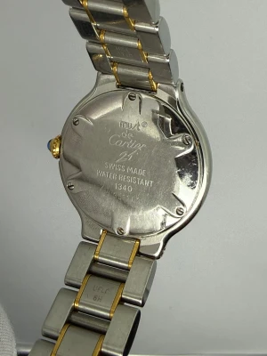 Cartier Must de Cartier 21 28mm Stainless Steel & Gold Quartz 1340 1990s