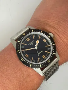 Longines Heritage Skin Diver Automatic 42mm Stainless Steel Full Set 2023