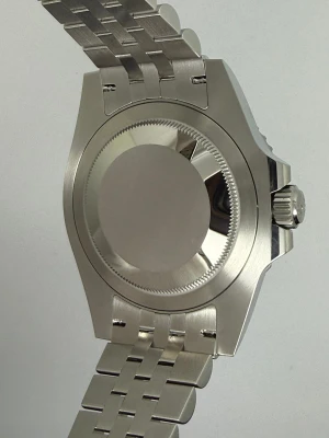 Rolex GMT-Master II Bruce Wayne 40mm Stainless Steel Black & Grey Bezel Jubilee Bracelet 126710GRNR Brand New