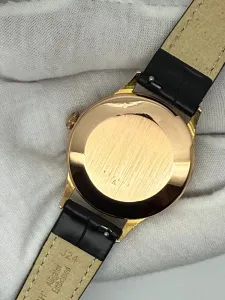 Jaeger-LeCoultre Manual Wind 34mm Solid 18ct Rose Gold 1950s