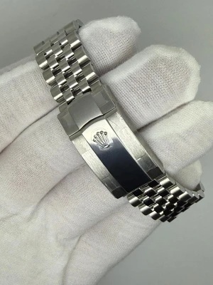 Rolex Oyster Perpetual Datejust 41mm Stainless Steel & 18ct White Gold Fluted Bezel Mint Green Dial Jubilee Bracelet 126334 2026