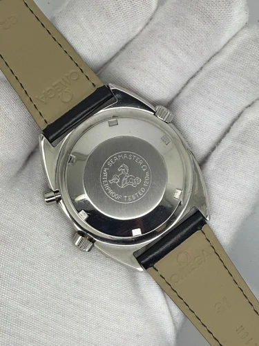Omega Chronostop Seamaster 41mm Stainless Steel Black Dial 145.008 1969