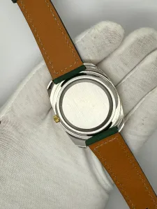 Omega Seamaster Cosmic 2000 Automatic 39mm Gold-Capped Green Dial 166.0133 1978