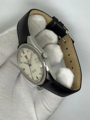 Omega Seamaster f300 Hz Electronic Chronometer 36mm Stainless Steel Silver Dial 198.001 1970