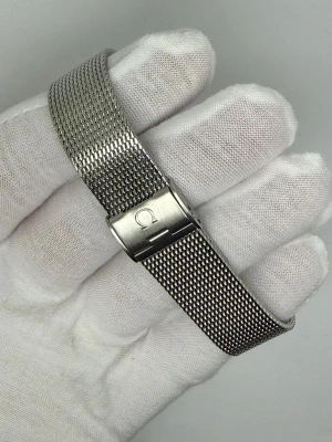 Omega Seamaster Automatic 34mm Stainless Steel Silver Dial Mesh Bracelet 14701-SC-61 1961