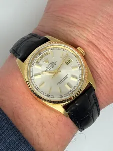 Rolex Oyster Perpetual Day-Date 36mm Solid 18ct Yellow Gold Reference 18038 1979