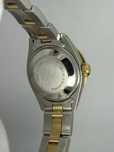 Rolex Oyster Perpetual Datejust Ladies 26mm Steel & 18ct Yellow Gold Green Diamond Dial 6917 1979