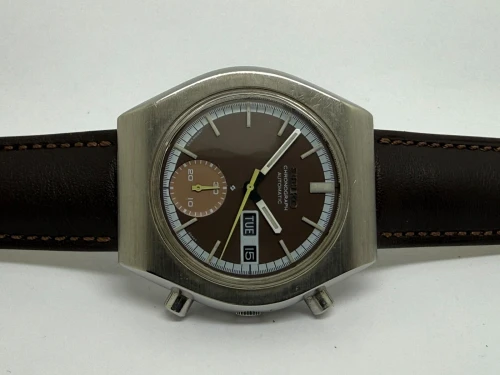 Seiko Automatic Chronograph 40mm Chocolate Brown Dial 6139-8020 1971