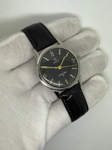 Omega Seamaster 30 Manual Wind 34mm Jumbo Stainless Steel Black Dial 135.003-62-SC 1963
