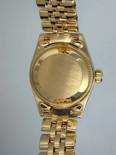 Rolex Oyster Perpetual Datejust Ladies 26mm 18ct Yellow Gold Champagne Dial 6917 1981