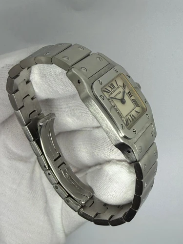 Cartier Santos Galbée Ladies 24x35mm Stainless Steel 1565 2004