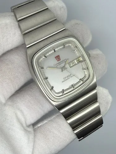 Omega Constellation Megasonic 720Hz 36mm Stainless Steel Silver Dial 398.0820 1979