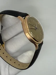 Jaeger-LeCoultre Manual Wind 34mm Solid 18ct Rose Gold 1950s
