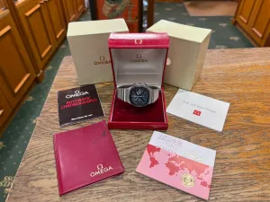 Omega Speedmaster Automatic Day-Date “TV Screen” Reference 176.0014 1978