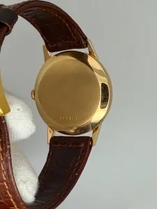 Zenith 35mm 18ct Rose Gold Calibre 126-6 Vintage Watch – Serviced with 2 Year Guarantee – 1950s