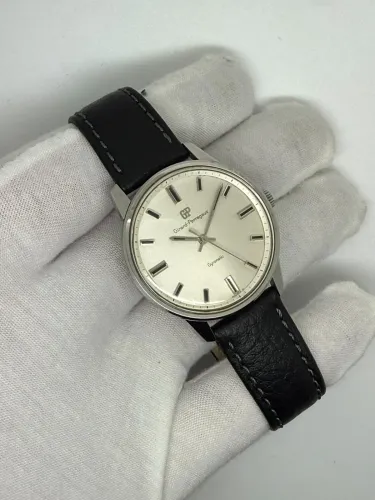 Girard-Perregaux Gyromatic 36mm Stainless Steel Silver Dial Automatic Late 1960s / Early 1970s
