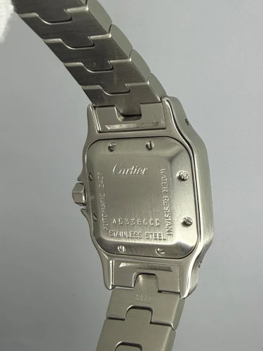 Cartier Santos Galbée Ladies Automatic 24x35mm Stainless Steel Silver Dial 2423 2003–2006