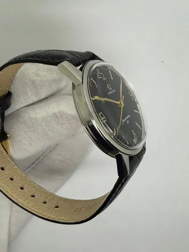 Omega Seamaster 30 Manual Wind 34mm Jumbo Stainless Steel Black Dial 135.003-62-SC 1963