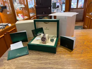 Rolex Oyster Perpetual Datejust 36mm Steel & 18ct Rose Gold Wimbledon Dial 126231 2021