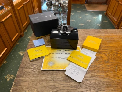 Breitling Colt GMT Automatic Chronometer 40mm Stainless Steel Black Dial A3235011 2008