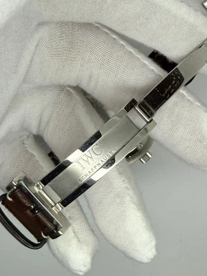 IWC Pilot Spitfire Chronograph 42mm Stainless Steel Silver Dial Day-Date Circa 2012 IW371702