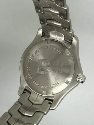 TAG Heuer Link Quartz 39mm Stainless Steel Blue Dial Bracelet WJ1112 2000s