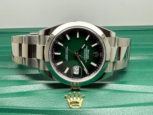 Rolex Datejust 41 Green Ombré Dial 41mm Oystersteel 126300 2026