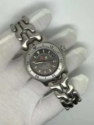 TAG Heuer Professional 200 38mm Stainless Steel Black Dial 599206M 1990