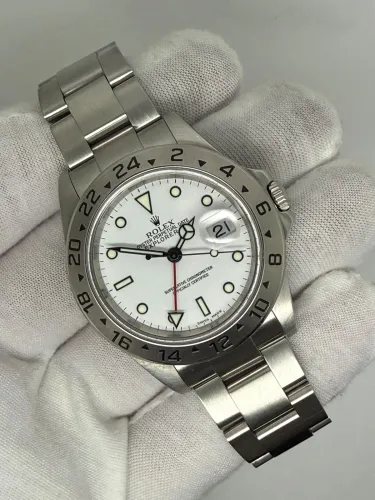 Rolex Explorer II Polar 40mm Stainless Steel 16570 2002