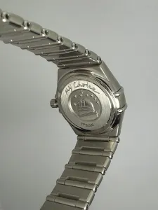 Omega Constellation My Choice Ladies 22.5mm Stainless Steel Diamond Bezel Mother of Pearl Dial 895.1243 1999