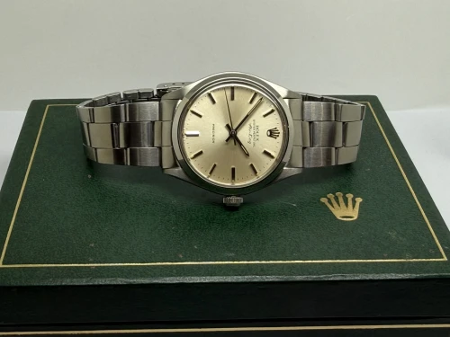 Rolex Air-King Precision 34mm Stainless Steel Silver Dial 5500 1971
