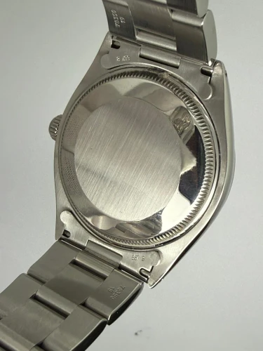 Rolex Oyster Perpetual Air-King 34mm Stainless Steel Green Sunburst Dial 5500 1982