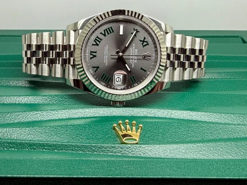 Rolex Datejust Wimbledon 41mm Stainless Steel & 18ct White Gold Jubilee 126334 2026