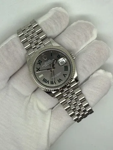 Rolex Datejust Wimbledon 36mm Stainless Steel & 18ct White Gold Jubilee 126234 2022