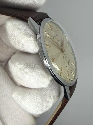 Election Grand Prix Vintage Manual Wind Jumbo 38mm 17 Jewel Swiss Watch 1950s